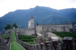 Bellinzona: Murata und Castell Grande Bellinzona: Murata und Castell Grande